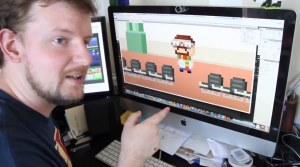 Behind the scenes of a Pocket Planes video